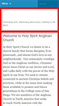 Mobile Screenshot of holyspiritchurchsd.org