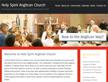 Tablet Screenshot of holyspiritchurchsd.org